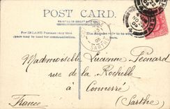 VINTAGE POSTCARD New law short London