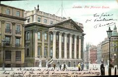 VINTAGE POSTCARD London The Mansion House