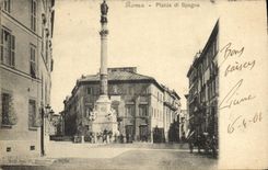 CPA Roma Piazza di Spagna