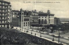 POSTAL Argel de la VENDIMIA el envio argelino y La Poste