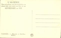 CPA Tlemcen Mausolee a Sidi Bou Medine 