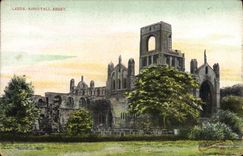 VINTAGE POSTCARD Leeds Kirkstall Abbey