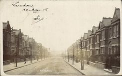 Real photo London RiffelRoad 1908