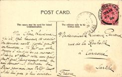 VINTAGE POSTCARD London The Marble Arch Hyde Park