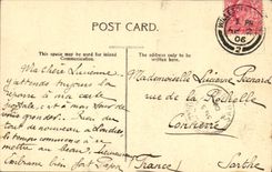 VINTAGE POSTCARD London Mansion Cheapside House