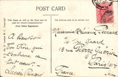 VINTAGE POSTCARD London Mansion House