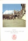VINTAGE POSTCARD Venezia Piazzetta Di San Marco Lato Southern
