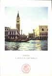 VINTAGE POSTCARD Venezia It Molo Di San Marco