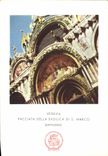 VINTAGE POSTCARD Venezia Facciata Della Basilica
