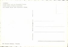 VINTAGE POSTCARD Venezia Canal Large E Palazzo Franchetti