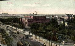 VINTAGE POSTCARD Kunsthalle Hamburg