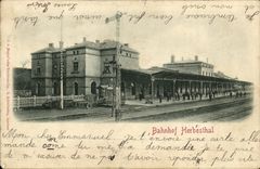 CPA Bahnhof Herbesthal 