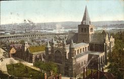VINTAGE POSTCARD Rochester cathedral
