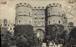 La POSTAL Coln de la VENDIMIA tiene derecho Hahnentor