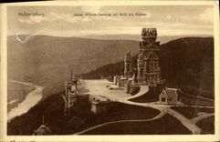 CPA Hohensyburg Kaiser Willhelm Denkmal mit Blick in s Ruhrtal