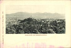 VINTAGE POSTCARD Godesberg MIT Siebengebirge