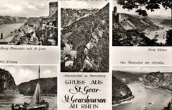 VINTAGE POSTCARD Gruss Aus St Goar