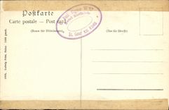 VINTAGE POSTCARD Ruin Rheinfels EIB St Goar Boats