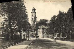 VINTAGE POSTCARD Lindau im Bodensee Romermauer