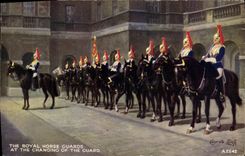 MODERN CARD Royal The Horse Gaurds At the Changing off the Gaurd