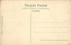 VINTAGE POSTCARD Sevilla El Portico del Convento de Santa Paula
