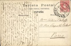 CPA Astorga Detalle del Trascoro