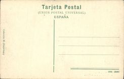 VINTAGE POSTCARD Sevilla Angulo Norte del Patio of put of Pilatos