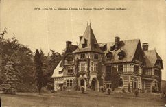 VINTAGE POSTCARD SPA G Q G German Castle Neubois Niverze Residence of Kaiser Militaria