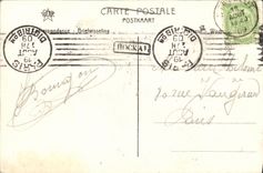 VINTAGE POSTCARD Hoegne the Bridge of Renaed