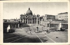CPA Roma Square and S Peter s Basilo