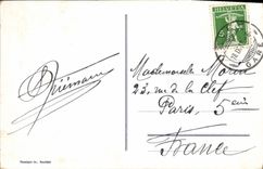 CPA Vevey Panorama et les Alpes