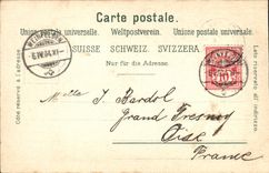 CPA Gruss Dom Rheinfall