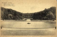 VINTAGE POSTCARD Tervueren the Park