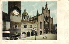 Duomo de Como de la POSTAL de la VENDIMIA