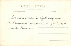 CARTE PHOTO Excursion du club vosgien a Massevaux 1921