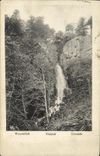 VINTAGE POSTCARD Wasserfall Nideck Cascades