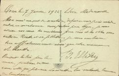 POSTAL Oran de la VENDIMIA la caminata de L charca