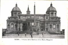 CPA Roma Tribuna della Basilica di S Maria Maggiore