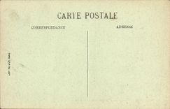 La POSTAL Argel Notre Dame D africa de la VENDIMIA entra en los aceituna arboles