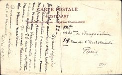 VINTAGE POSTCARD Laeken Leopold Monument 1st