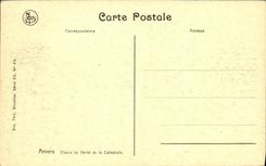 Púlpito de Amberes de la POSTAL de la VENDIMIA de la verdad de la catedral