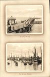 VINTAGE POSTCARD Margate The Jetty The harbor Boats