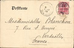 VINTAGE POSTCARD Berlin Hamburg Vierlanderin