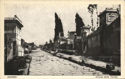 Catarata del delle de Pompeya Strade de la POSTAL de la VENDIMIA