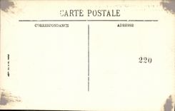 VINTAGE POSTCARD Montpatelize L Bombardee church By German Militaria