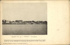 POSTAL Egipto Thebes Louqsor de la VENDIMIA