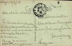 Prueba del jardin D de Argel de la POSTAL de la VENDIMIA