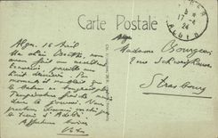 Interior de Argel de la POSTAL de la VENDIMIA de la mezquita grande