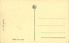 VINTAGE POSTCARD Injures It and the Solid mass of Furfooz