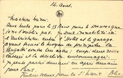 VINTAGE POSTCARD Dinart Castle of Walzin